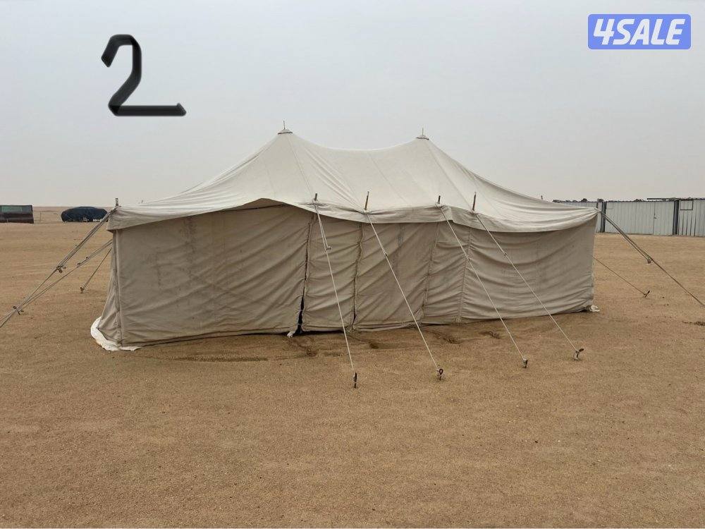 خيمتين 4/7 مصنع الشمال والبيع عليهم ثنينهم 1508