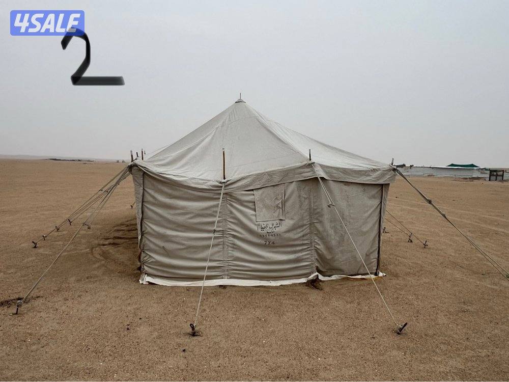 خيمتين 4/7 مصنع الشمال والبيع عليهم ثنينهم 1509