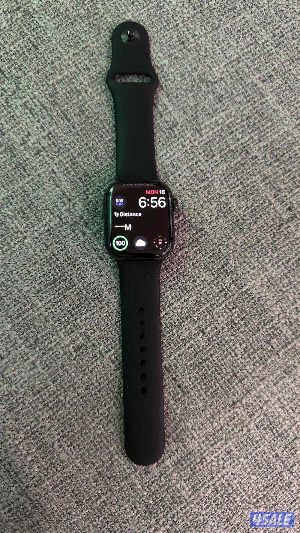 Applewatch 11series titanium  GPS+Cellular 42mm bought 6/Dec no box5