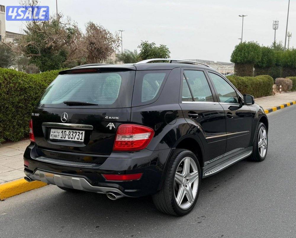 للبيع جيب مرسيدس Ml500 موديل 2011 ماشي 92 الف وكاله الكويت شرط الفحص2