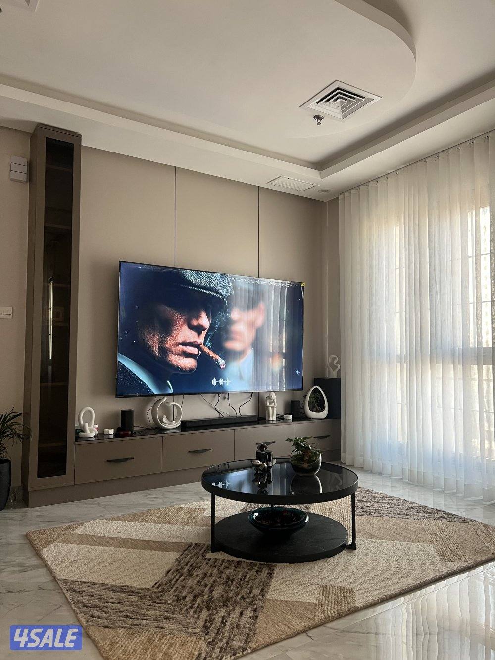 شقة مفروشة جديدة خلو غرفة ماستر حمام ومطبخ وصالة إطلالة بحرية السالمية5