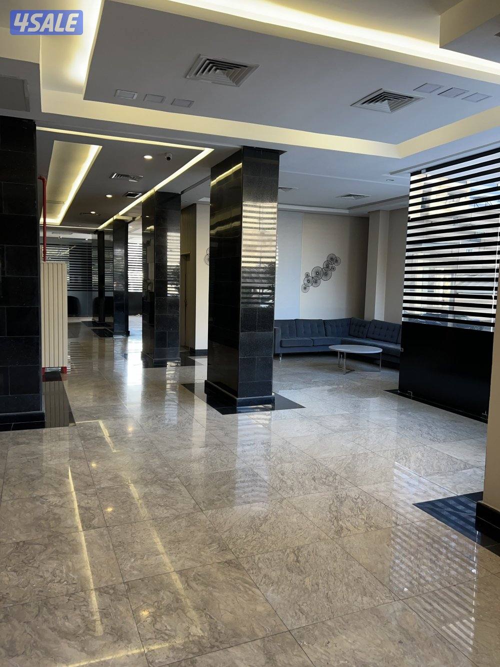 شقة مفروشة جديدة خلو غرفة ماستر حمام ومطبخ وصالة إطلالة بحرية السالمية7