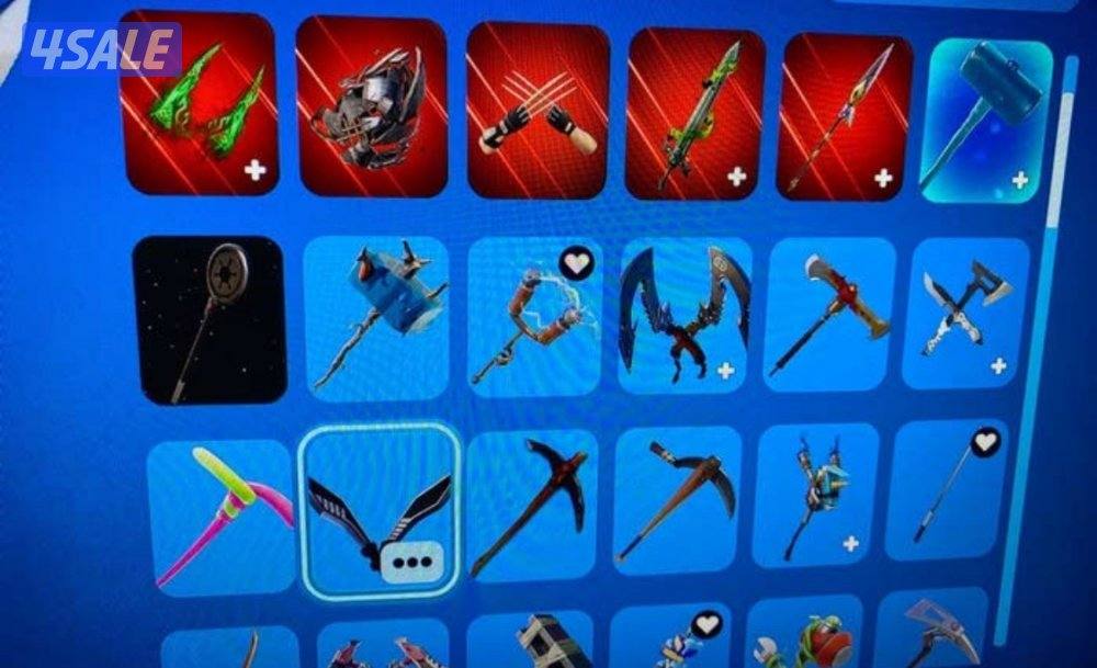 للبيع احساب فورت نادر سكليتون بنفسجي و شيطون رخيص0