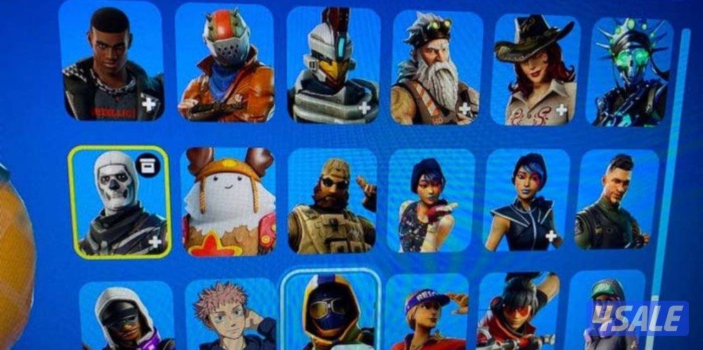 للبيع احساب فورت نادر سكليتون بنفسجي و شيطون رخيص1