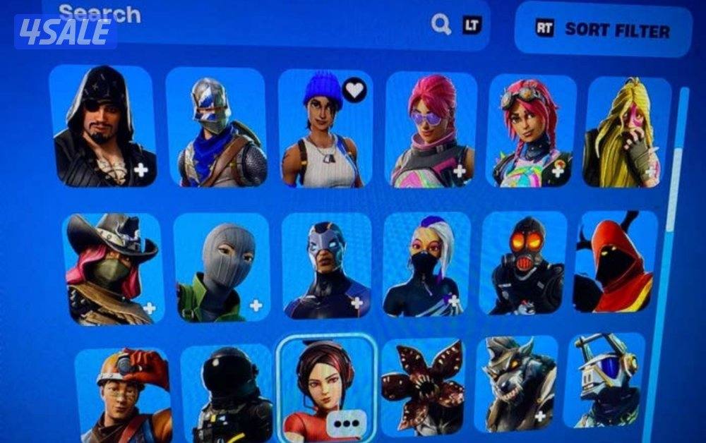 للبيع احساب فورت نادر سكليتون بنفسجي و شيطون رخيص3