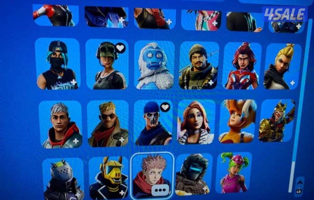 للبيع احساب فورت نادر سكليتون بنفسجي و شيطون رخيص6