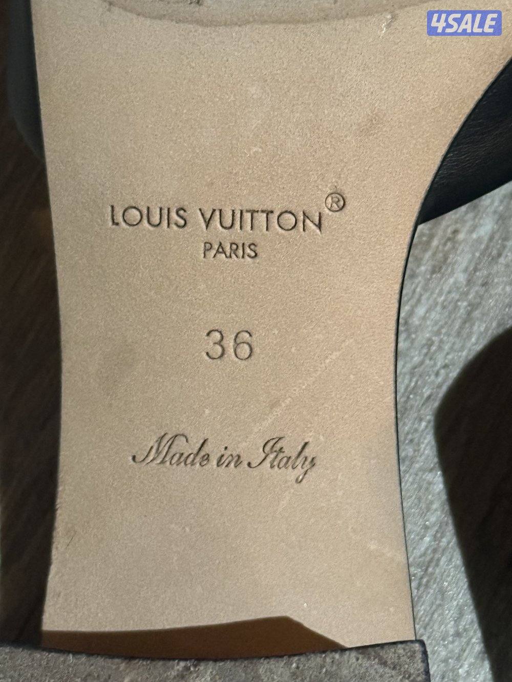 كعب لويس فيتون الاصلي استعمال خفيف مرتين مشكلته فقط ( مقاسه صغير٣٦)1