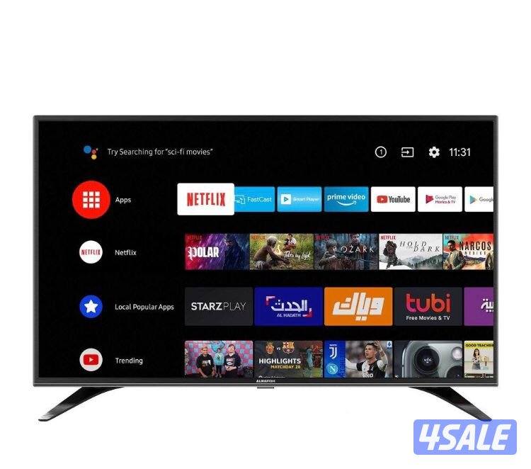 💯تلفزيونات24ساعة🚚توصيل جديدة وكفالة سمارت4kنت فلكس يوتيوب شاهد9