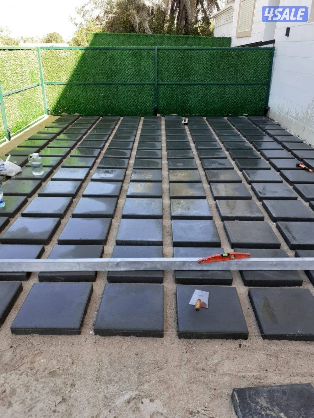 تركيب بلاط متداخل وكربستون وكاشي ومصفت سيارات3