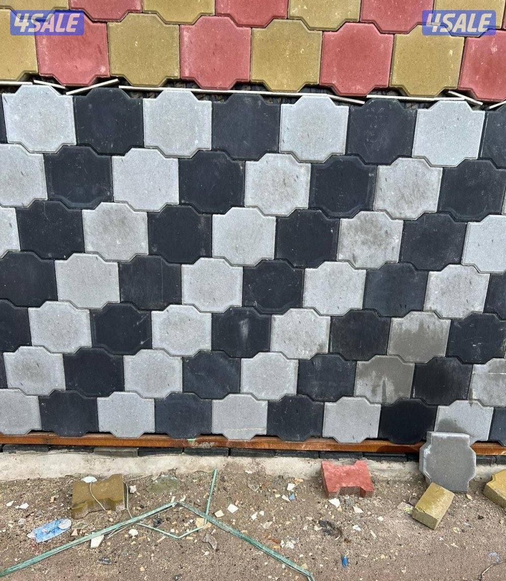 تركيب بلاط متداخل وكربستون وكاشي ومصفت سيارات12