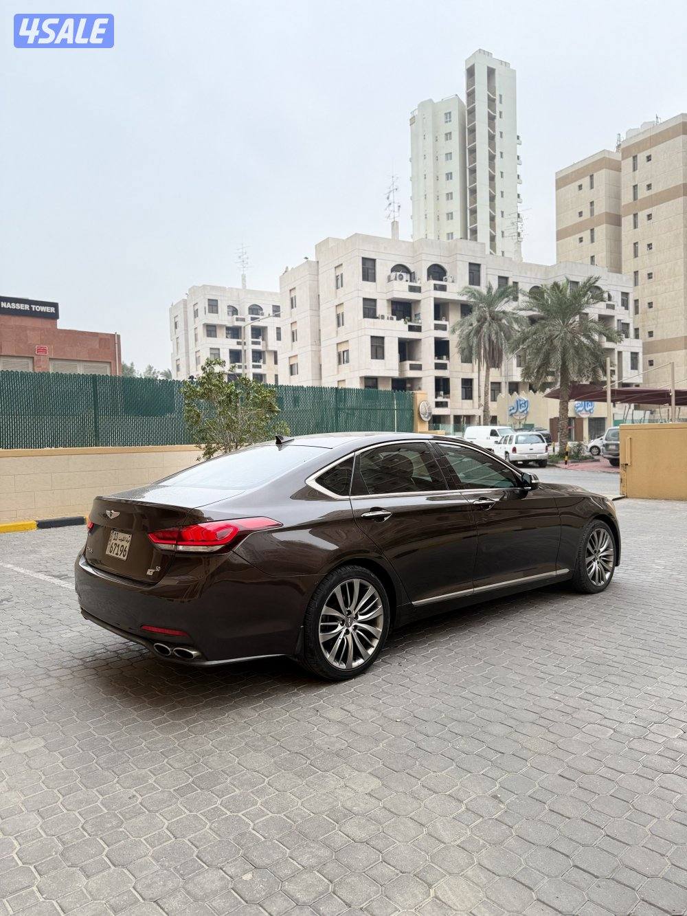 جينسيس G80 صبغ الوكاله 2015 قمه بالنظافه شرط الفحص بالكامل1