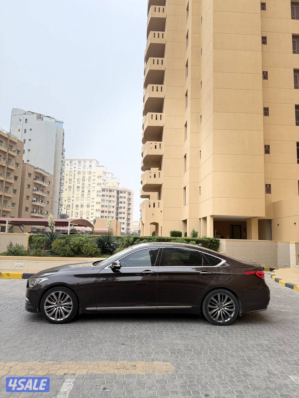 جينسيس G80 صبغ الوكاله 2015 قمه بالنظافه شرط الفحص بالكامل3
