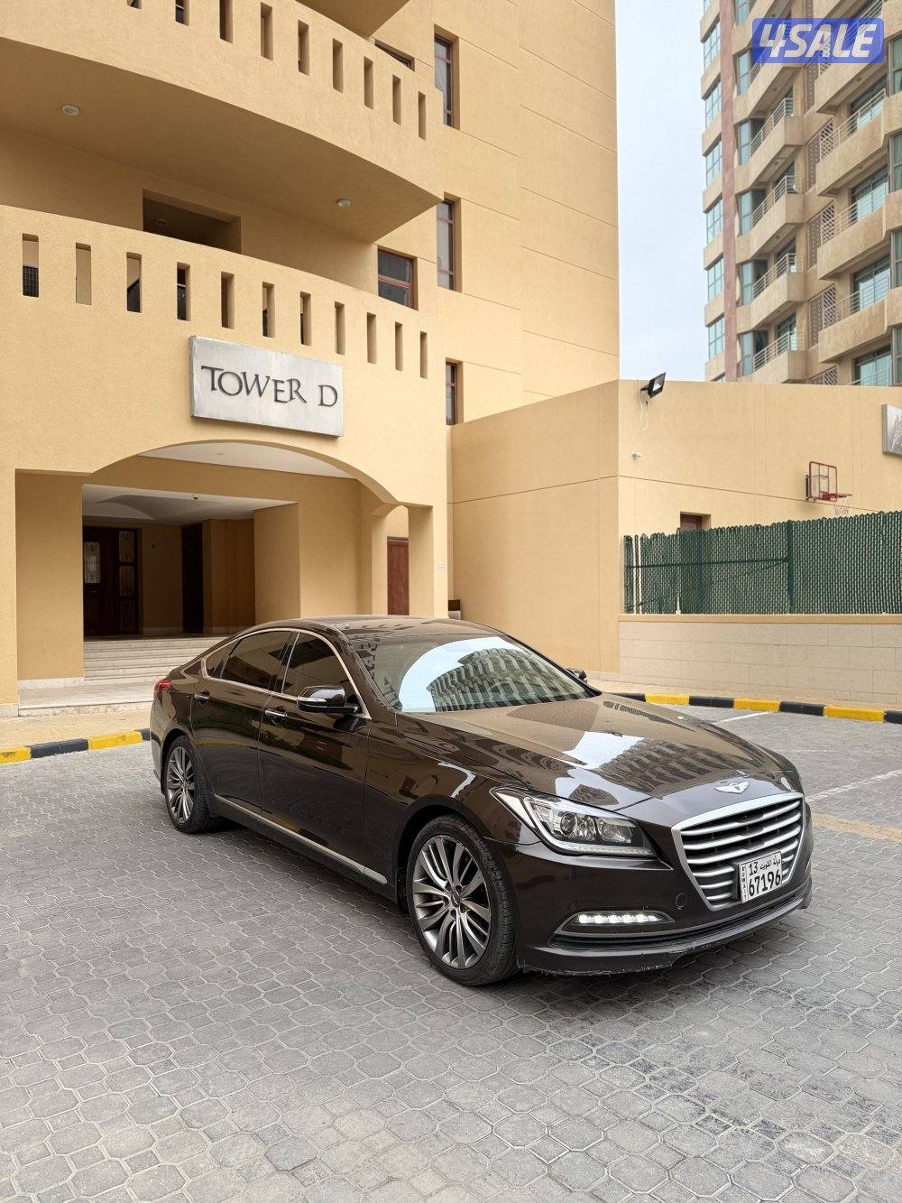 جينسيس G80 صبغ الوكاله 2015 قمه بالنظافه شرط الفحص بالكامل4