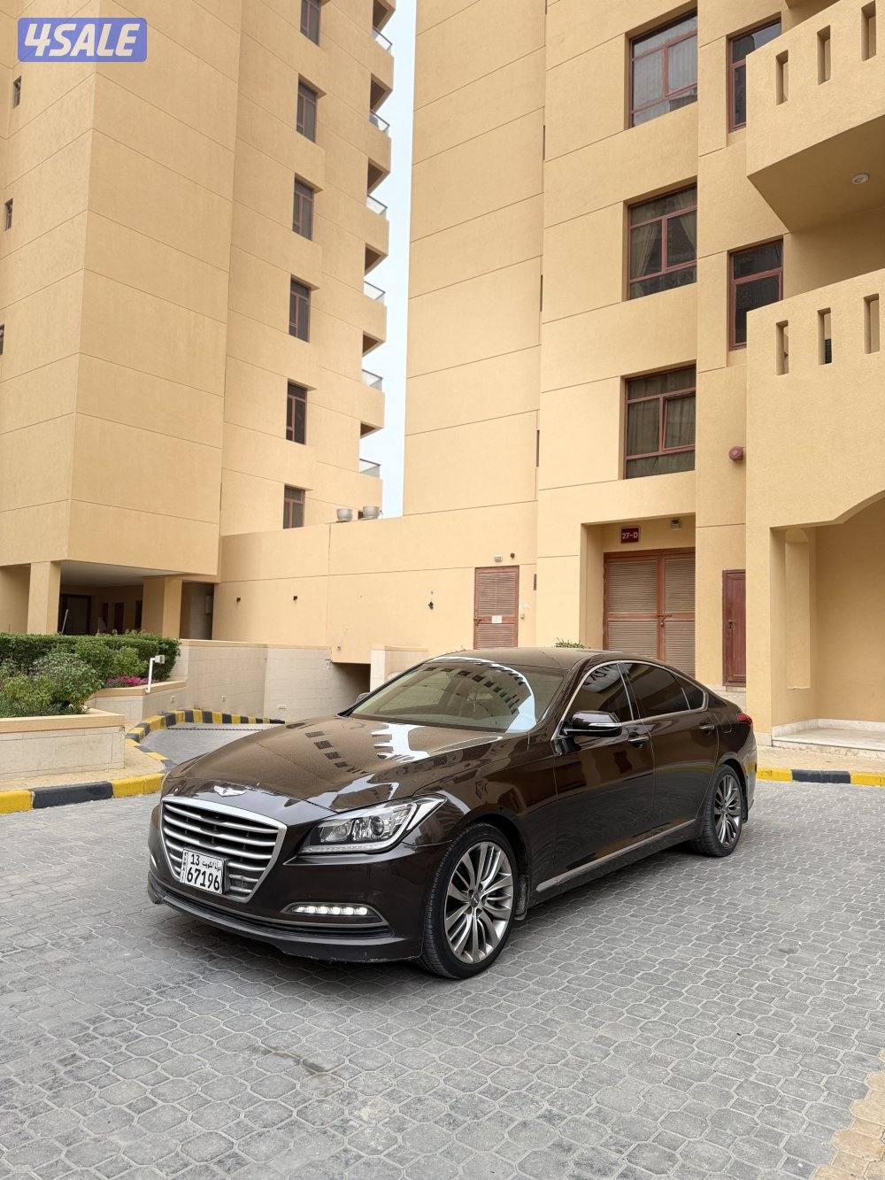 جينسيس G80 صبغ الوكاله 2015 قمه بالنظافه شرط الفحص بالكامل5