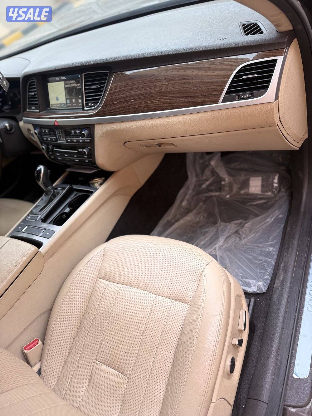 جينسيس G80 صبغ الوكاله 2015 قمه بالنظافه شرط الفحص بالكامل9