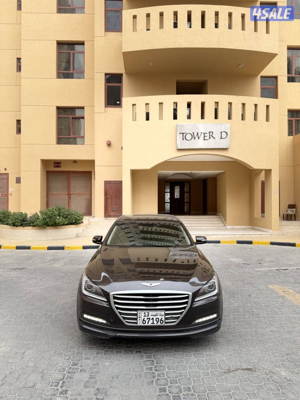 جينسيس G80 صبغ الوكاله 2015 قمه بالنظافه شرط الفحص بالكامل6