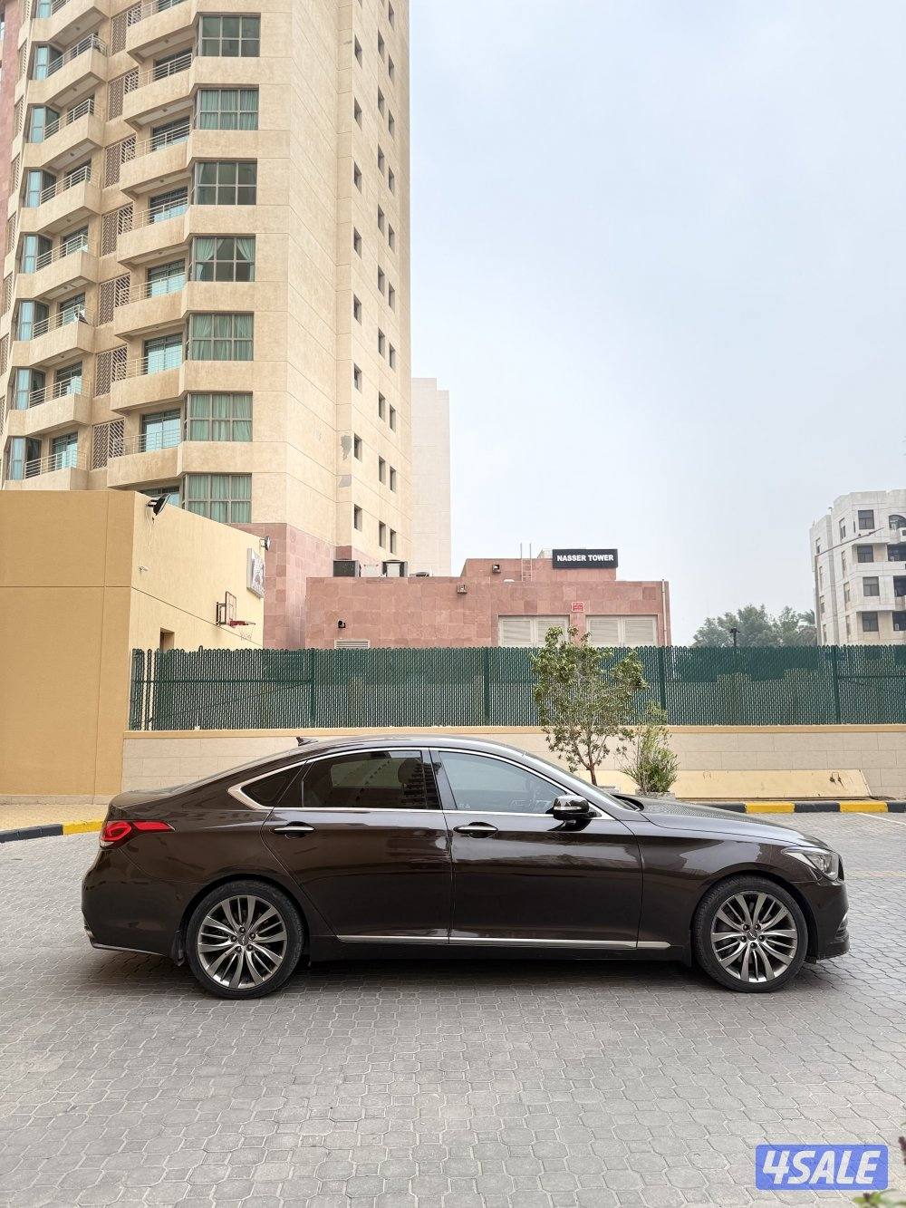 جينسيس G80 صبغ الوكاله 2015 قمه بالنظافه شرط الفحص بالكامل2