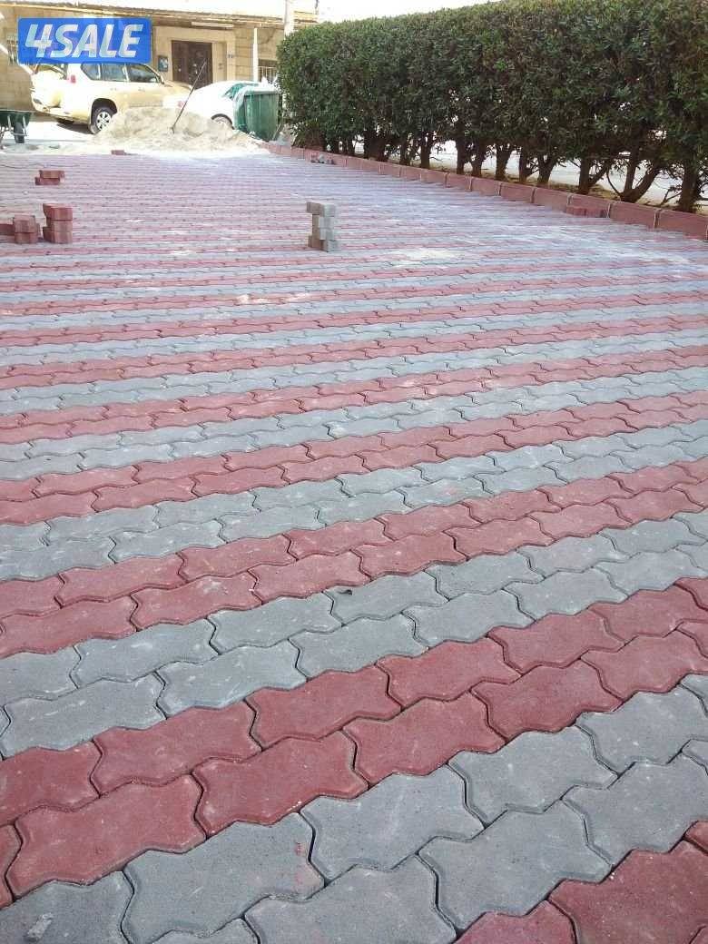 ابو محمد معلم تركيب بلاط متداخل وكربستون وكاشي وصبت موزاييك ارضيات3