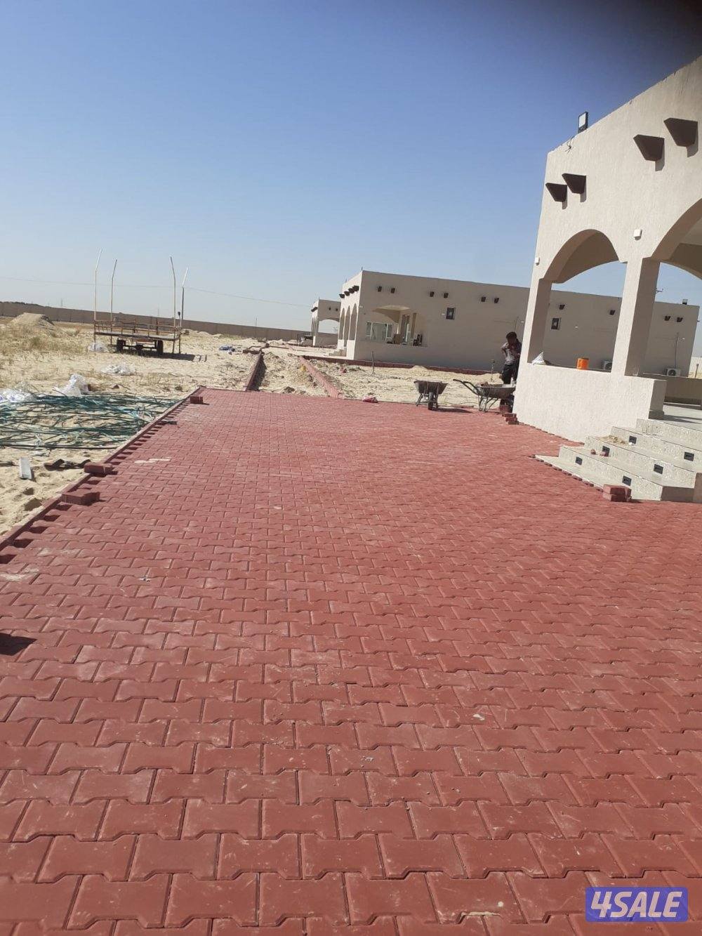 ابو محمد معلم تركيب بلاط متداخل وكربستون وكاشي وصبت موزاييك ارضيات5