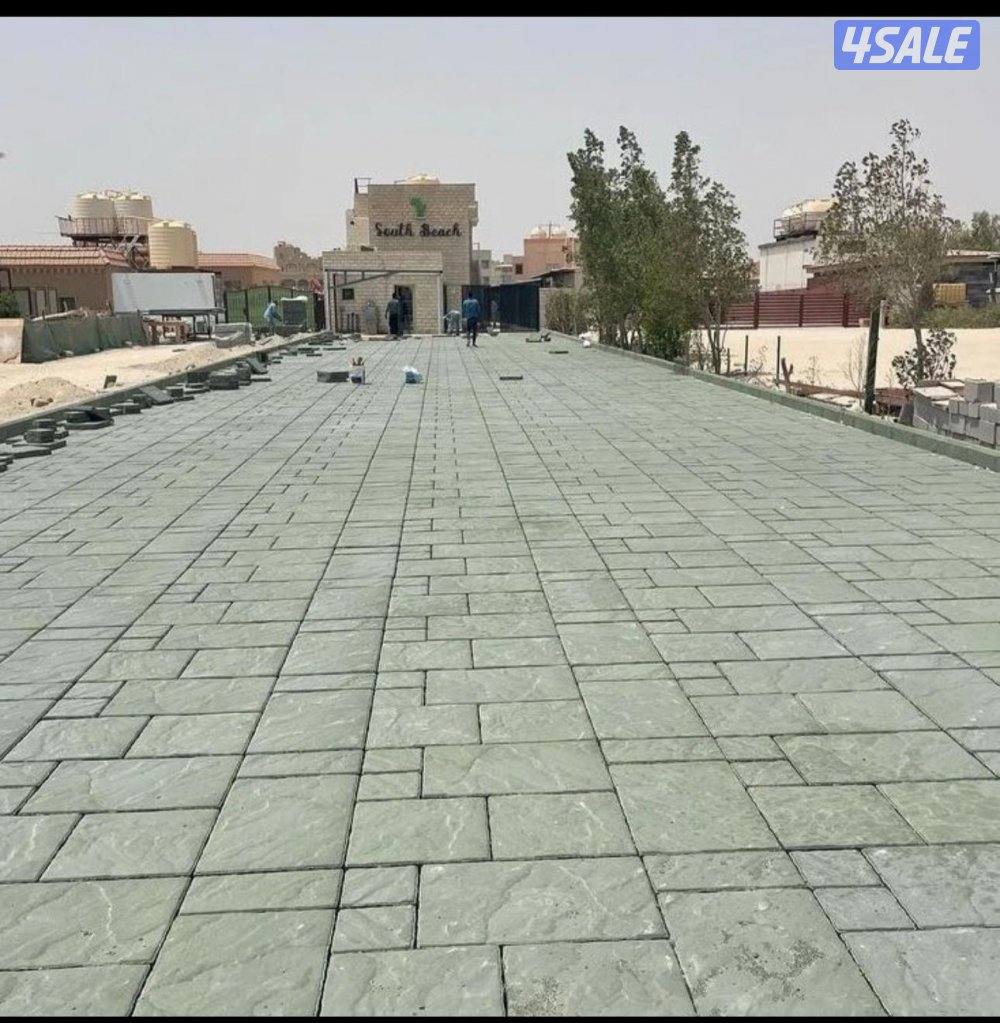 ابو محمد معلم تركيب بلاط متداخل وكربستون وكاشي وصبت موزاييك ارضيات9