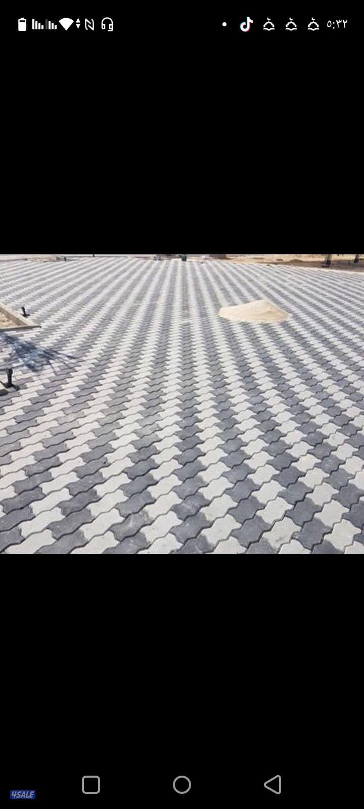 ابو محمد معلم تركيب بلاط متداخل وكربستون وكاشي وصبت موزاييك ارضيات11