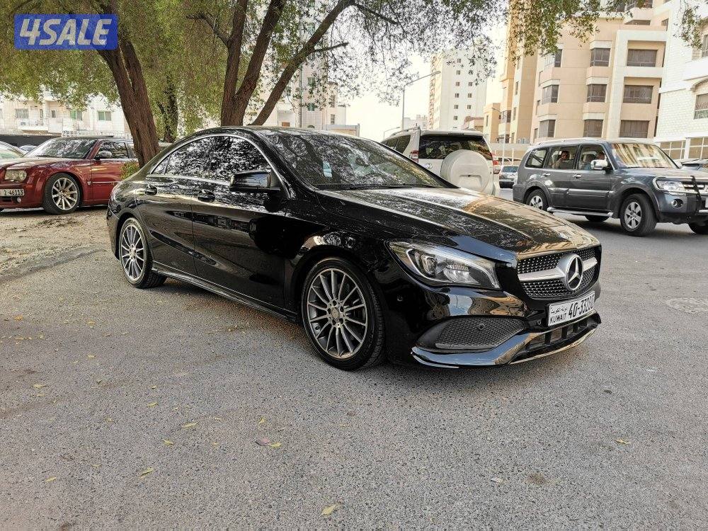 مرسيدس بانوراما CLA 2017 بحالة فوق الممتازة سيرفيس منتظم حتي0