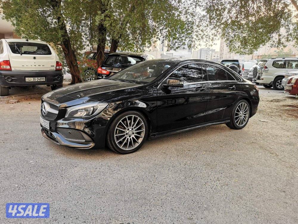 مرسيدس بانوراما CLA 2017 بحالة فوق الممتازة سيرفيس منتظم حتي1