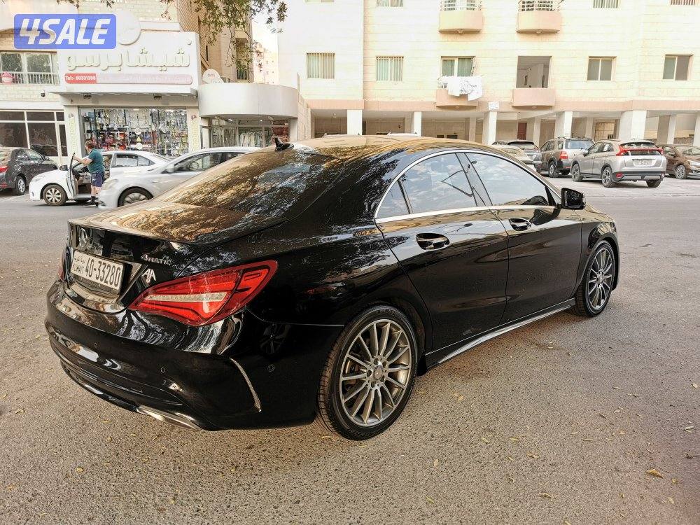 مرسيدس بانوراما CLA 2017 بحالة فوق الممتازة سيرفيس منتظم حتي2