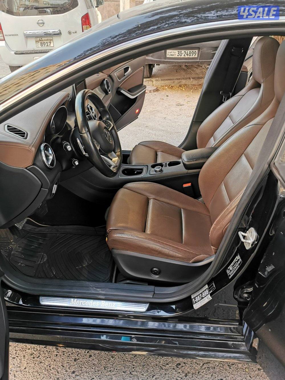 مرسيدس بانوراما CLA 2017 بحالة فوق الممتازة سيرفيس منتظم حتي6