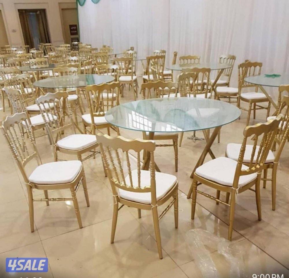 تأجير طاولات وكراسي وزينه3