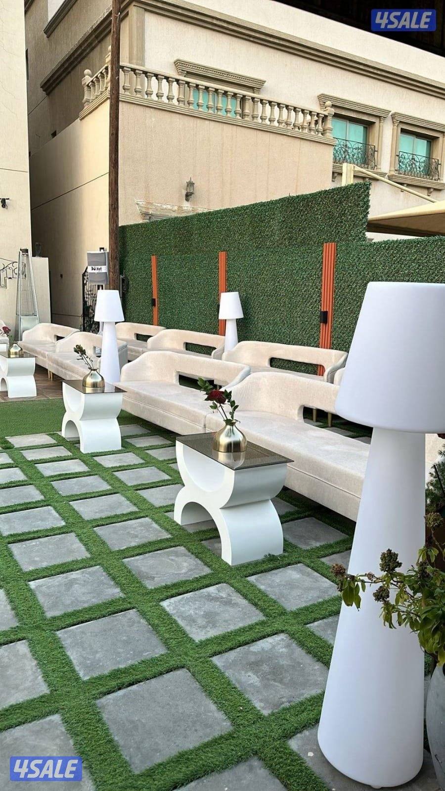 تأجير طاولات وكراسي وزينه4