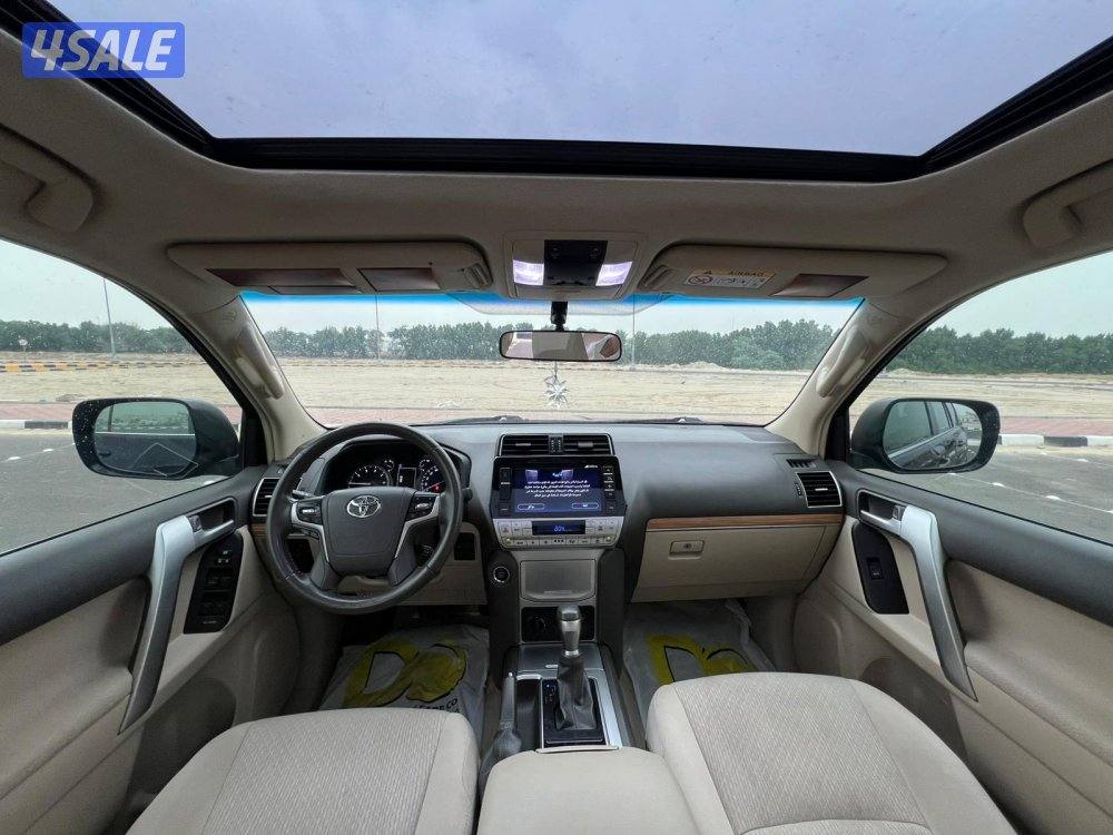 للبيع برادو 2021 VX ماشي ٦٠ الف بحالة ممتازة8