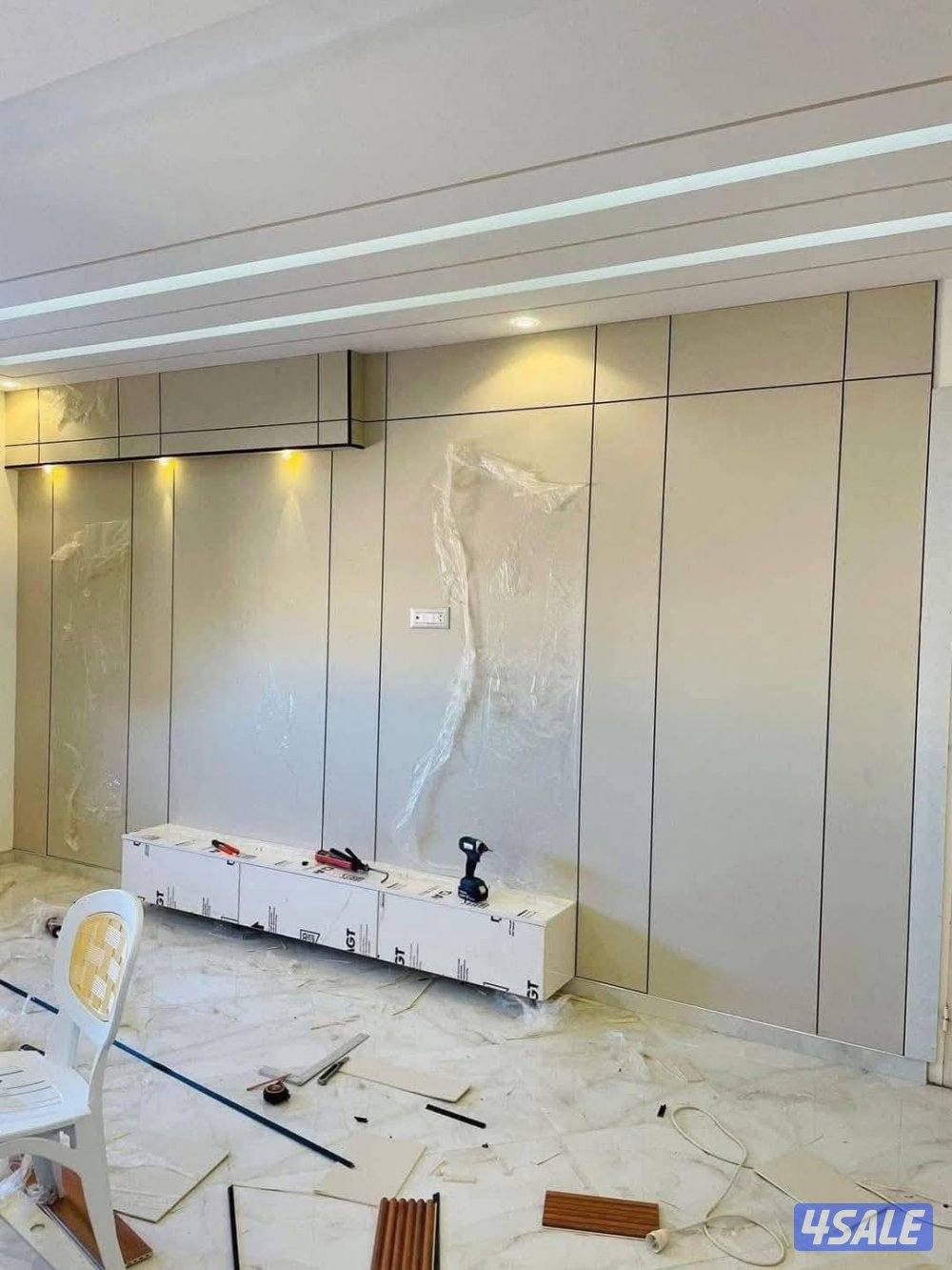 جبس بورد بديل رخام بديل خشب شيبورد صبغ تركيب جميع أنواع السيراميك4