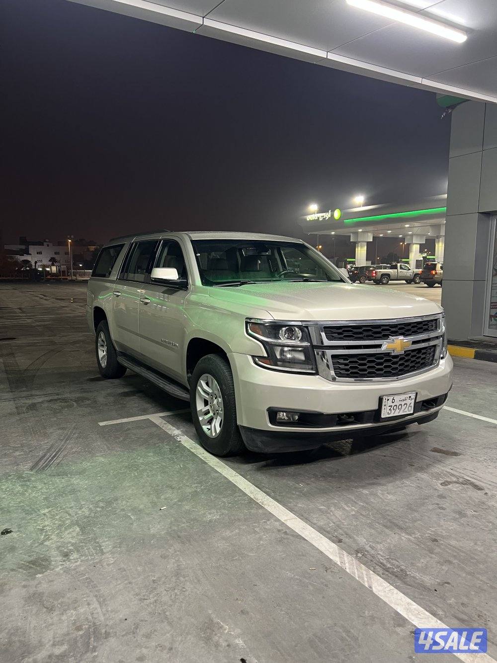 تاهو XLالغانم 2015 شرط الفحص مكينة والقير والشاصي والبدي كم قطعة2