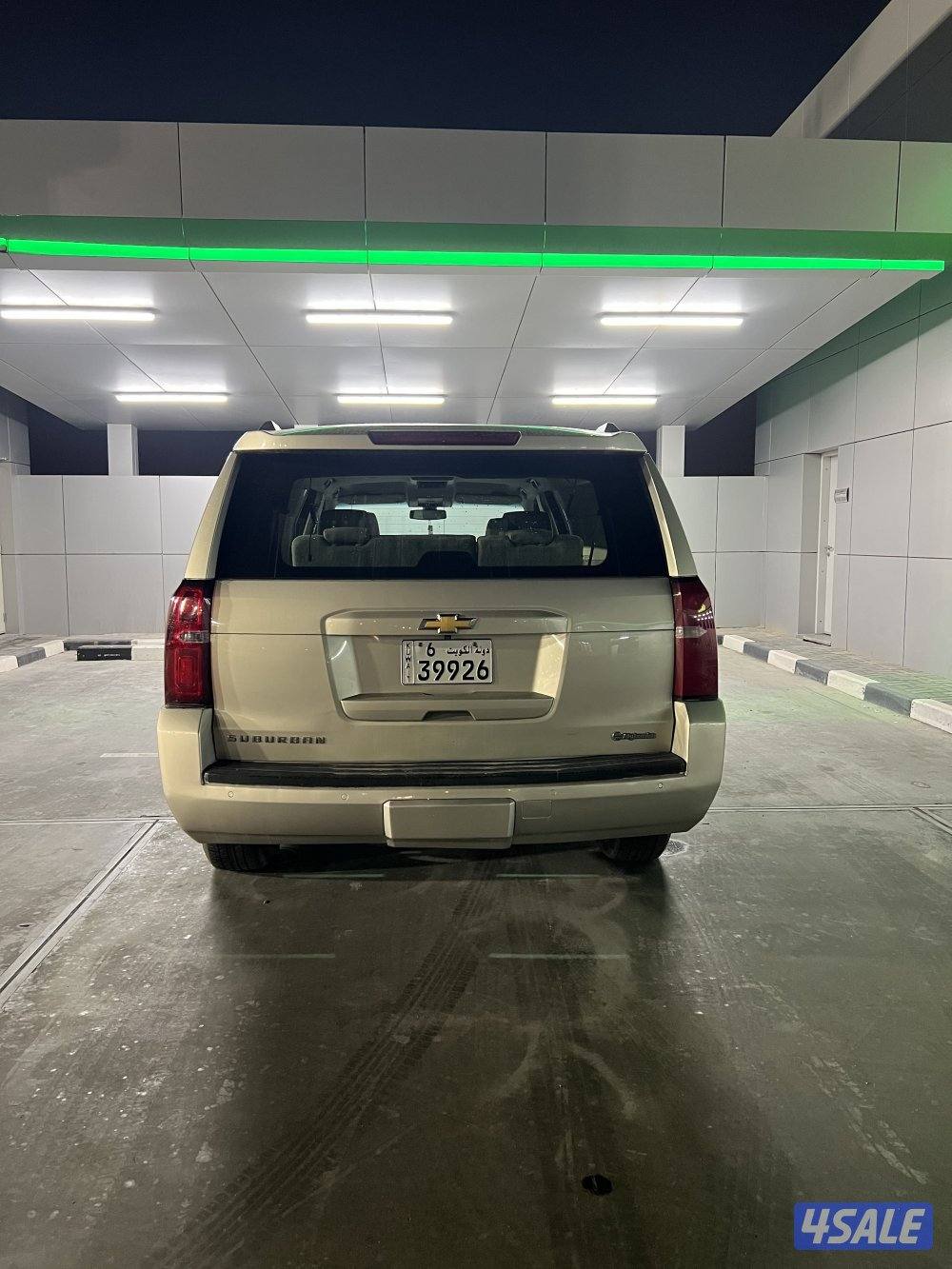 تاهو XLالغانم 2015 شرط الفحص مكينة والقير والشاصي والبدي كم قطعة4