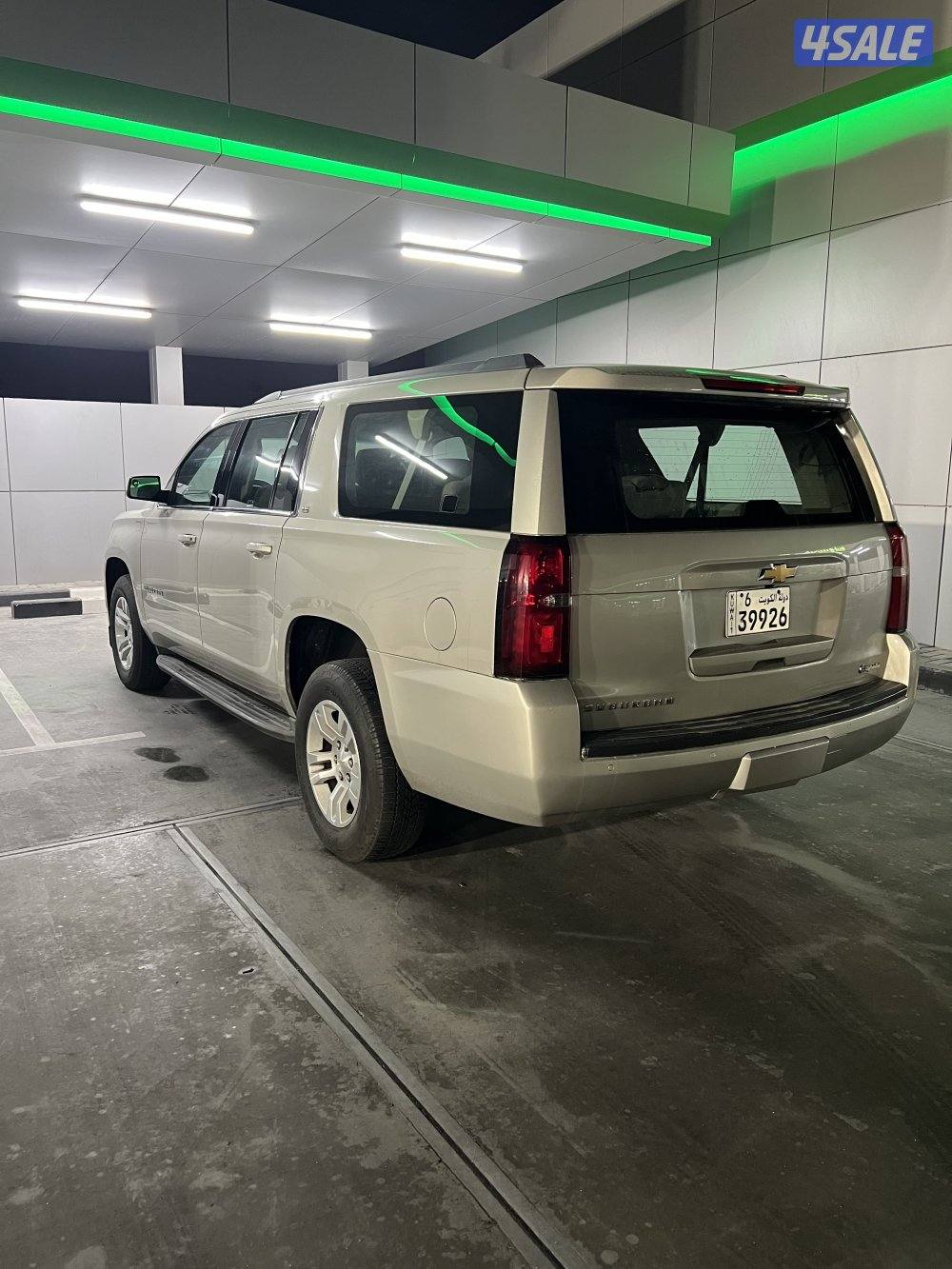 تاهو XLالغانم 2015 شرط الفحص مكينة والقير والشاصي والبدي كم قطعة6