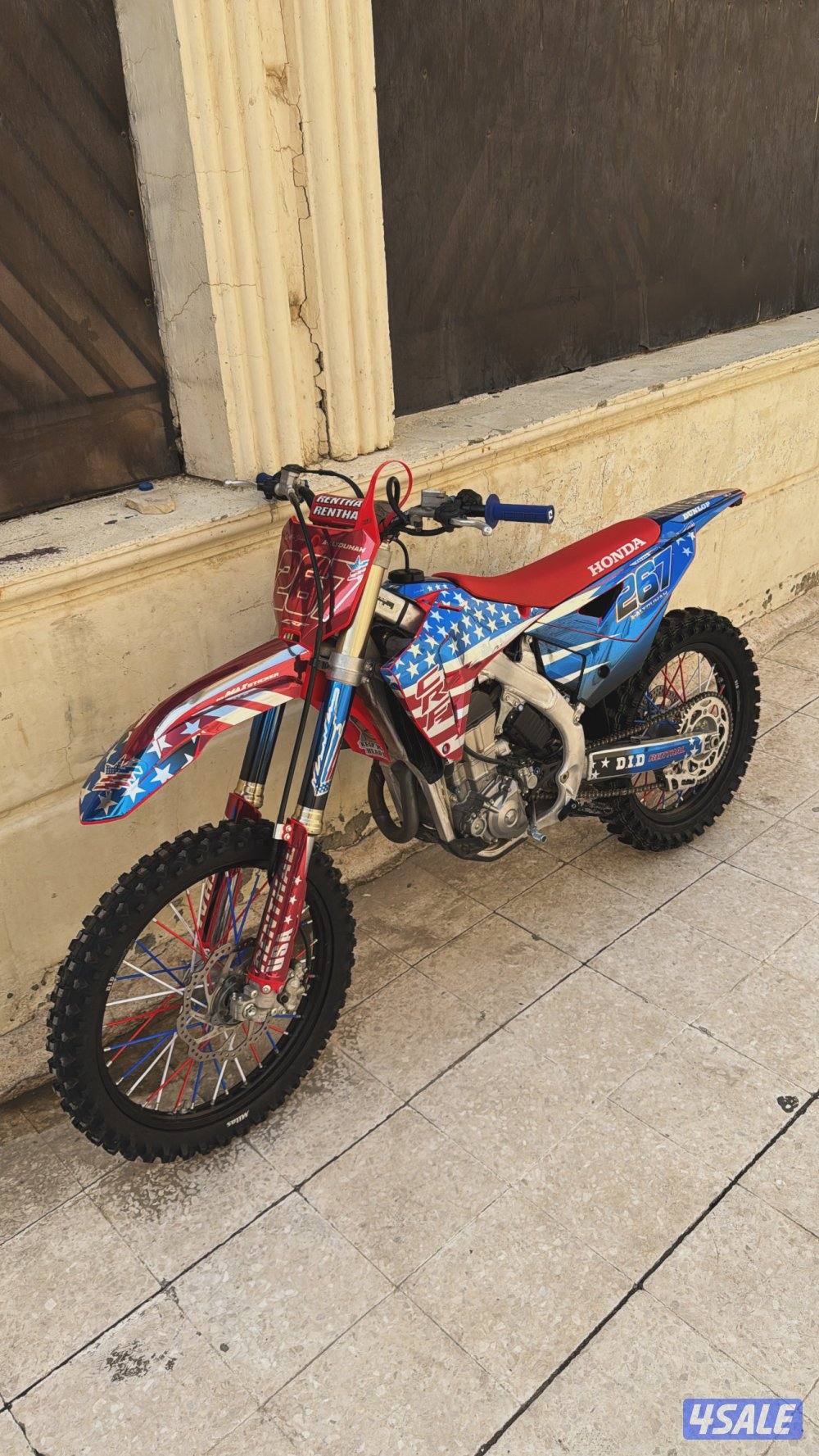 للبيع crf450r تحويل مرور0