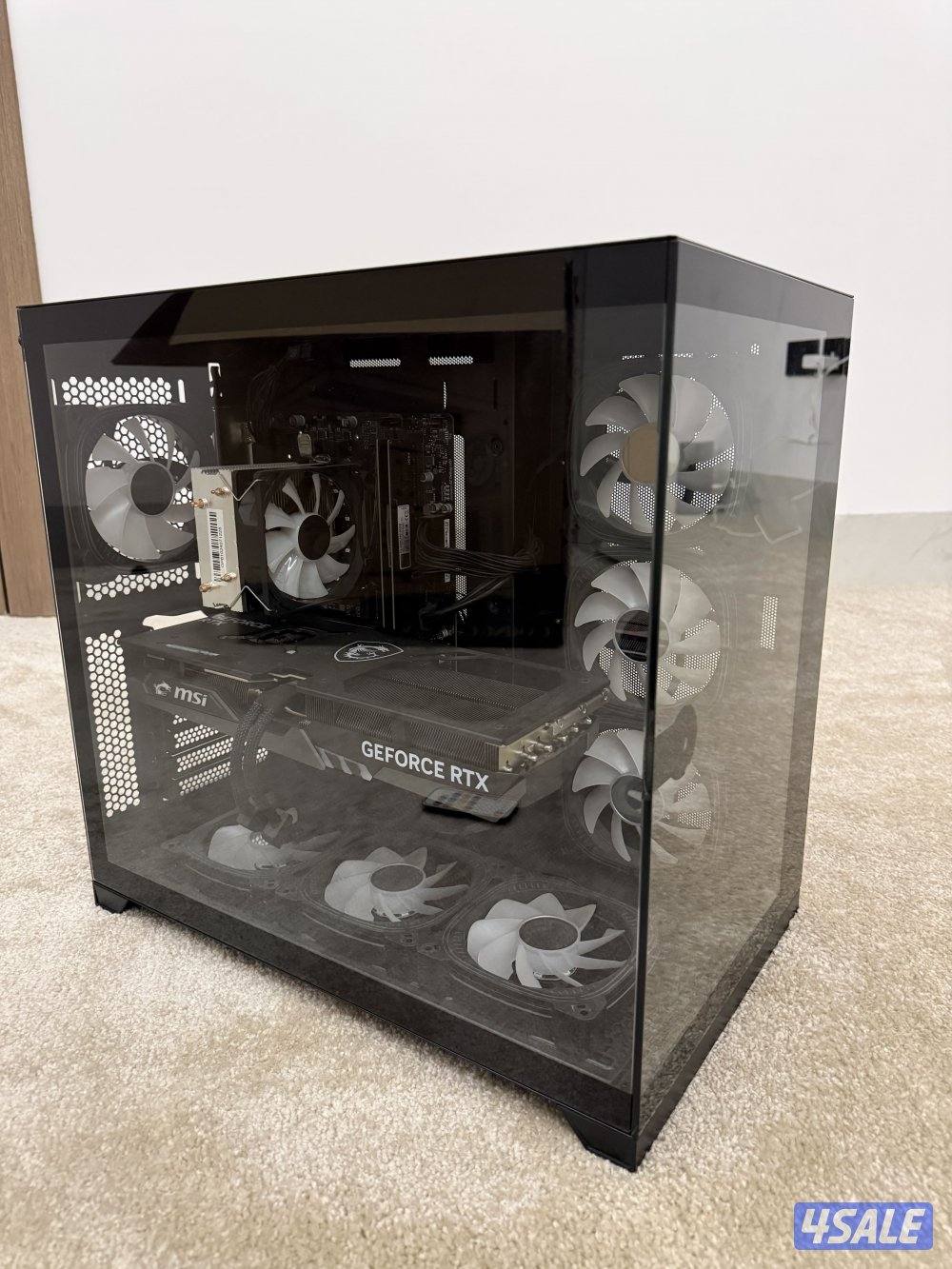 للبيع بي سي جيمنج مستعمل نظيف مافيه خراب عليه كفالة0