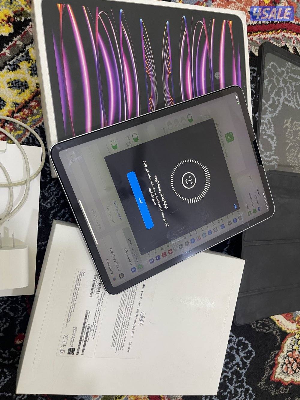 ايباد ابل برو 11 انش 256 قيقا خط شريحة 5g مو مفتوح ام تو m25