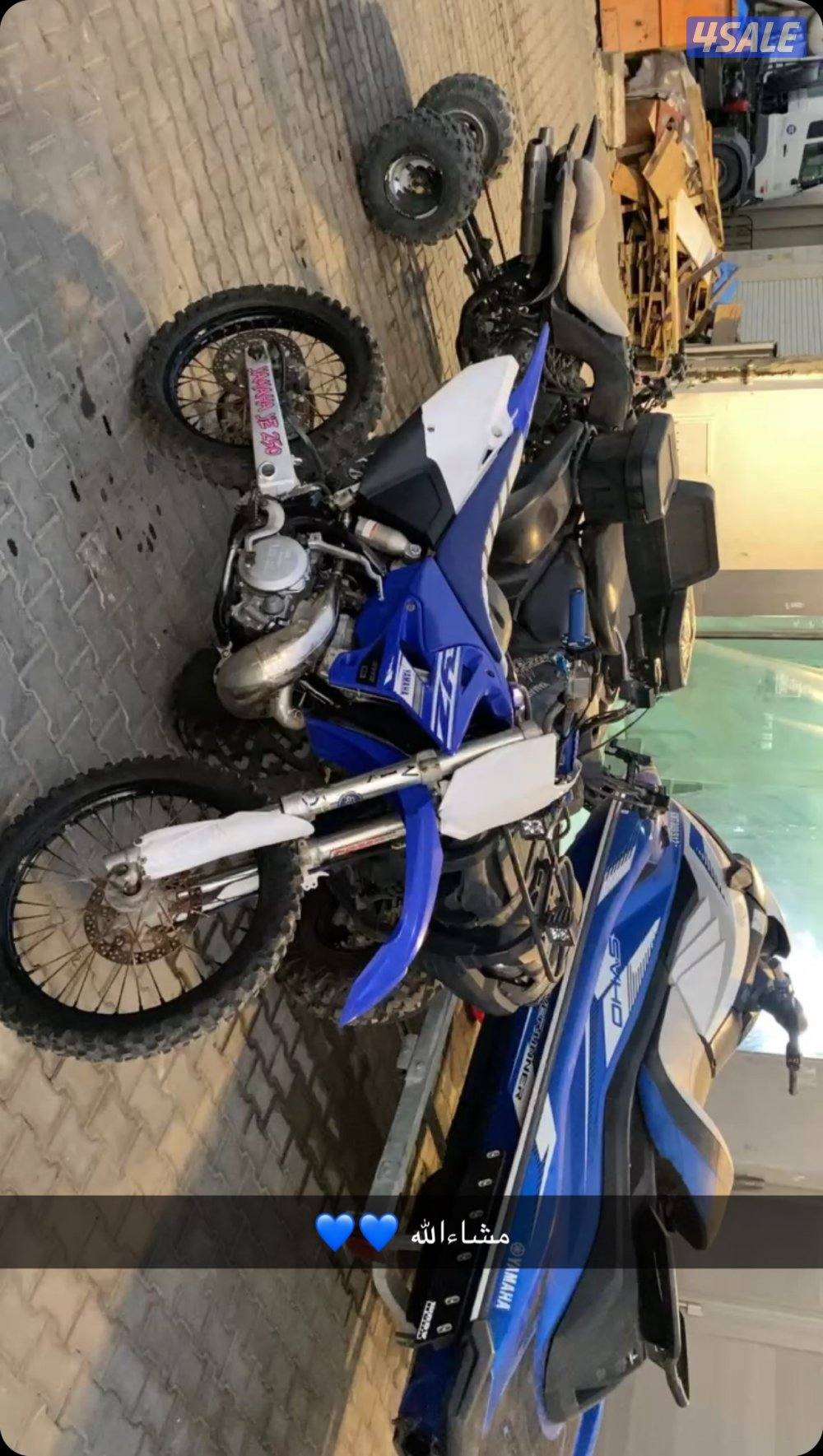 للبيع سيكل يماها yz تو ستروك حجم 2502