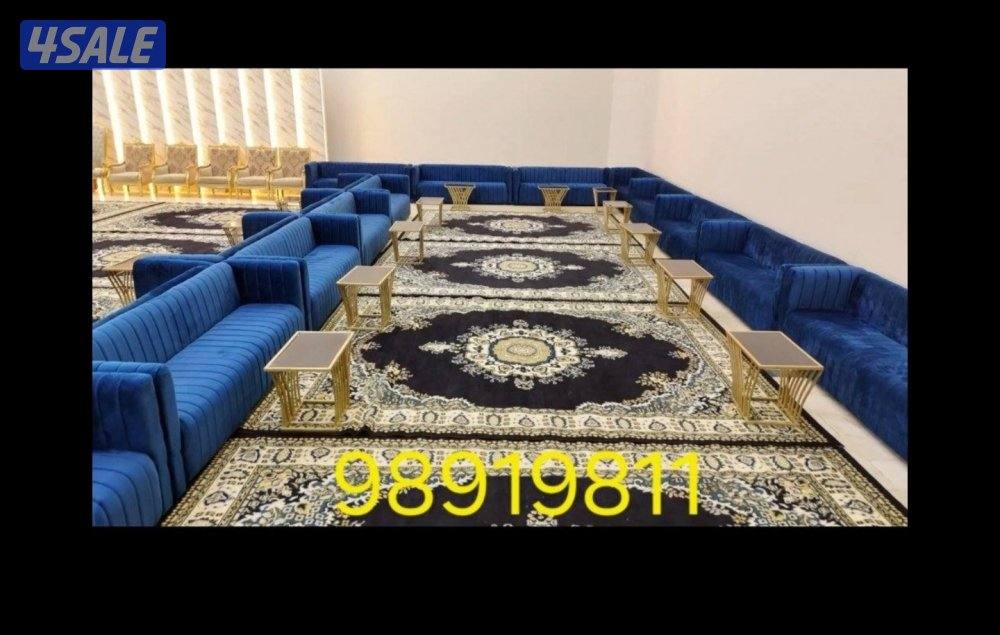 تأجير كراسي وطاولات وزينه منازل  وجميع مستلزمات الافراح14