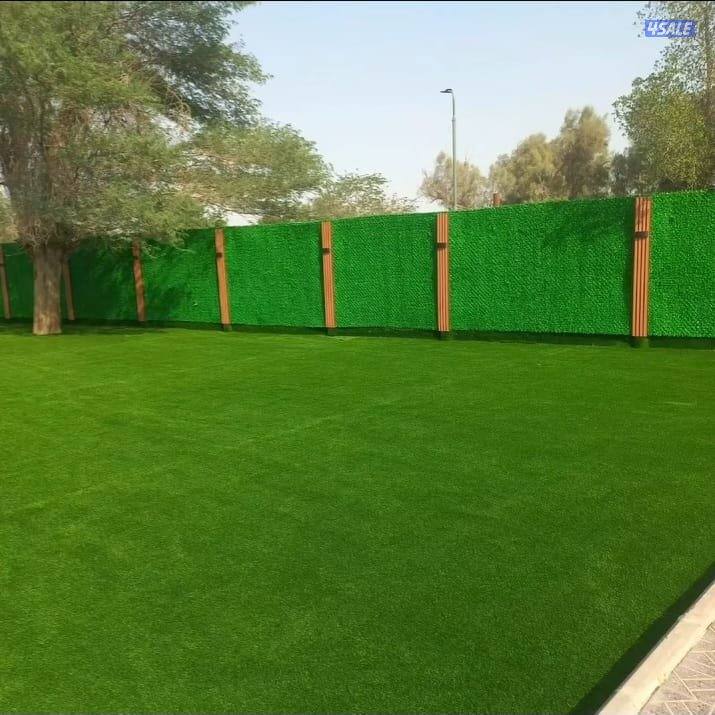 تنسيق الحدائق وتركيب السور التركي وتركيب الثيل الصناعي11