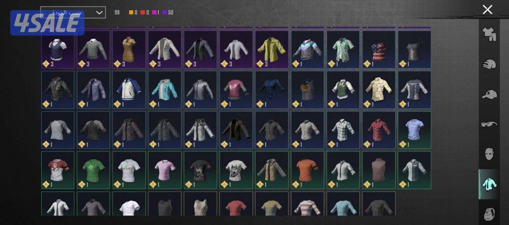 حساب ببجي للمره الرابعه ينعرض السعر 85 انا صامل والي شراي نتقابل فقط14