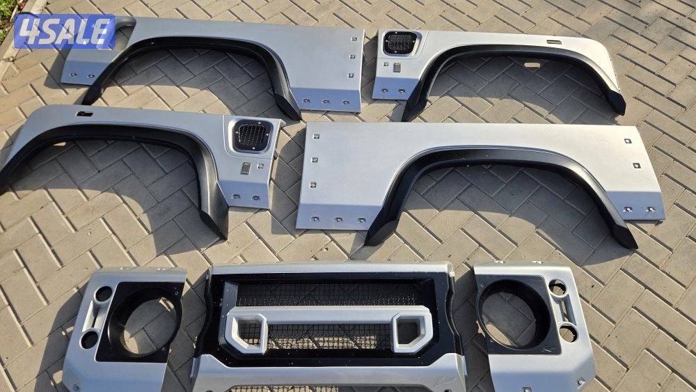 kahn kit and rims - زوائد خان Land Rover Defender 900