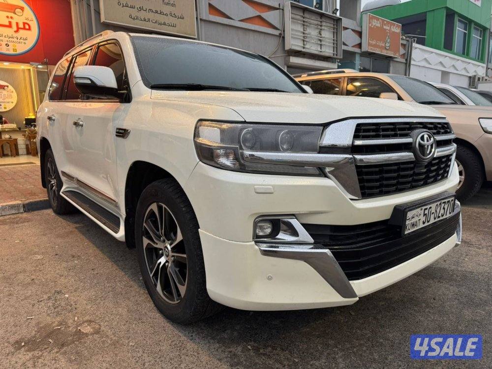 لاند كروز GX.R V8 تورنق 2021 الساير عداد ٢٤٨ ألف شرط الفحص صبغ وكاله2