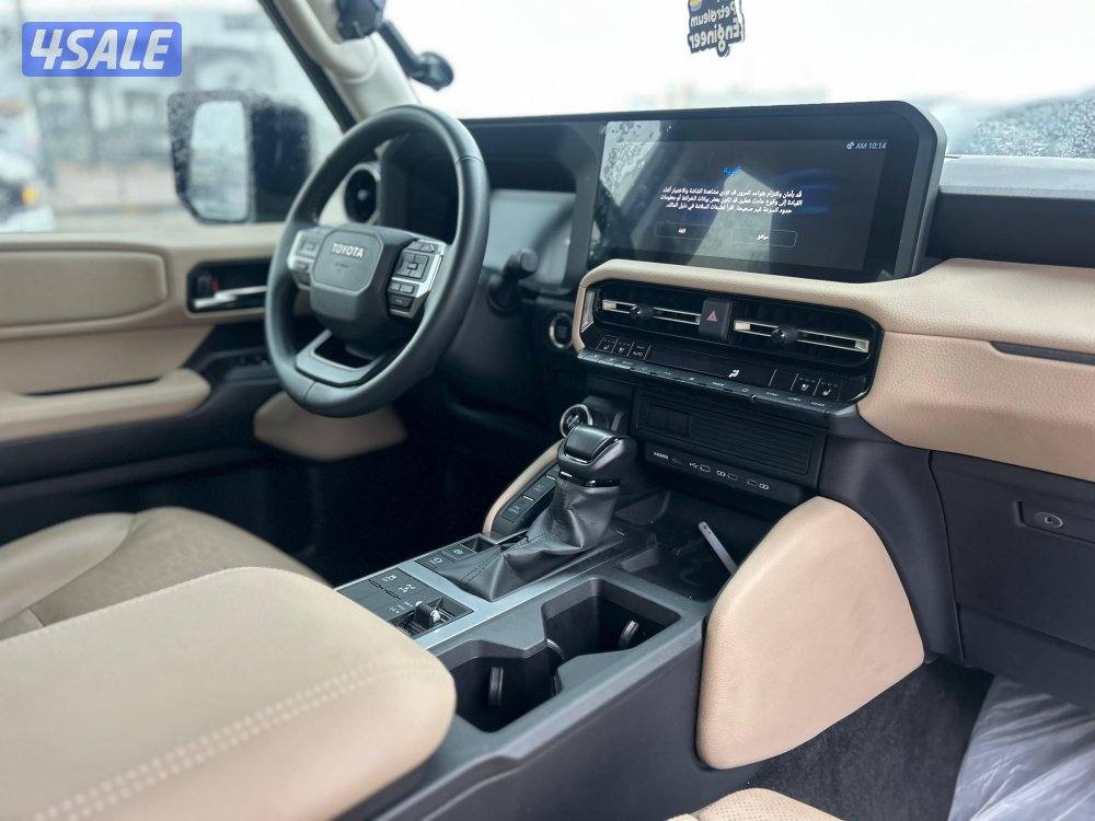 تويوتا برادوTURBO-V4.TX
موديل 2024
ماشى 16.000 k.m
وارد الساير .7