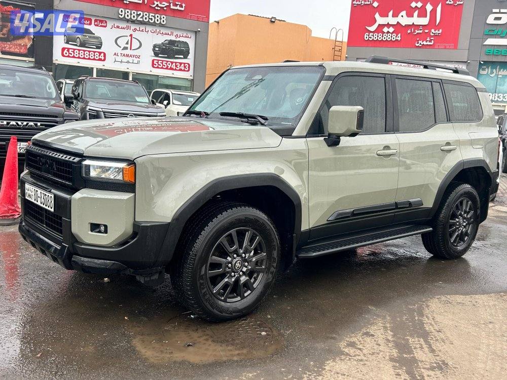 تويوتا برادوTURBO-V4.TX
موديل 2024
ماشى 16.000 k.m
وارد الساير .8