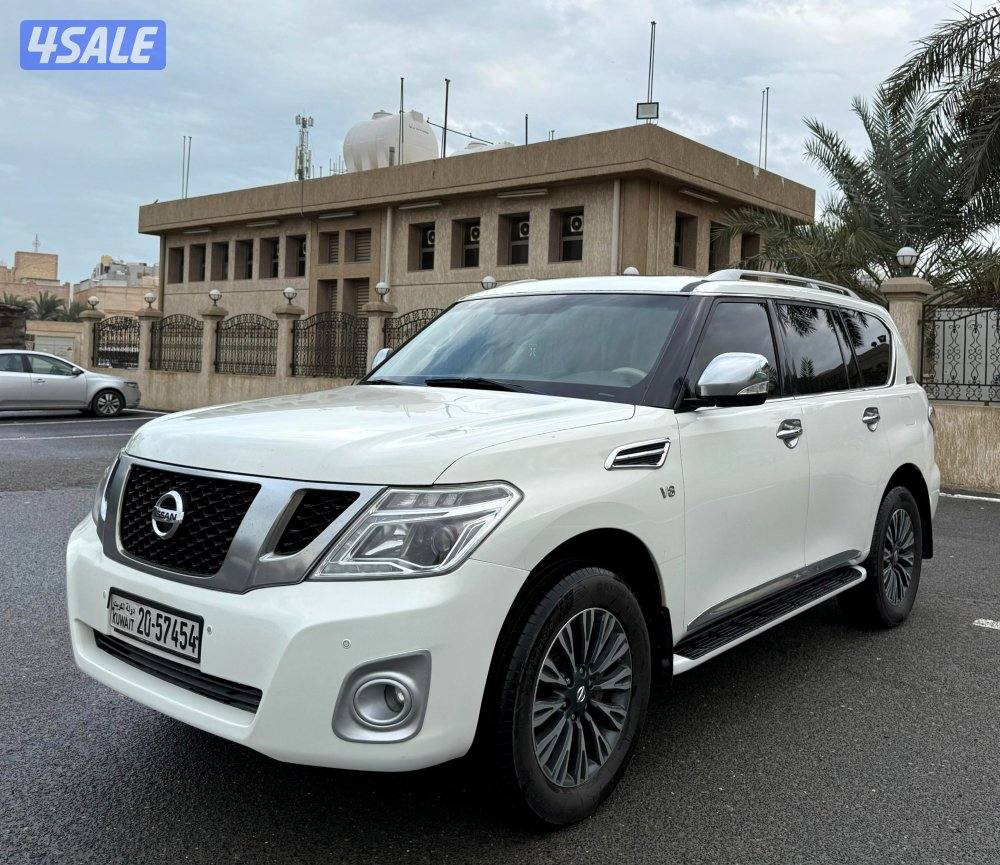 بحالة ممتازة جدا جيب نيسان باترول بلاتينيوم 2012 البابطين فحص2