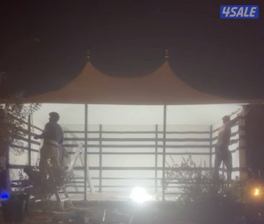 للبيع خيمة جديدة صناعة سعودية ممتازة3