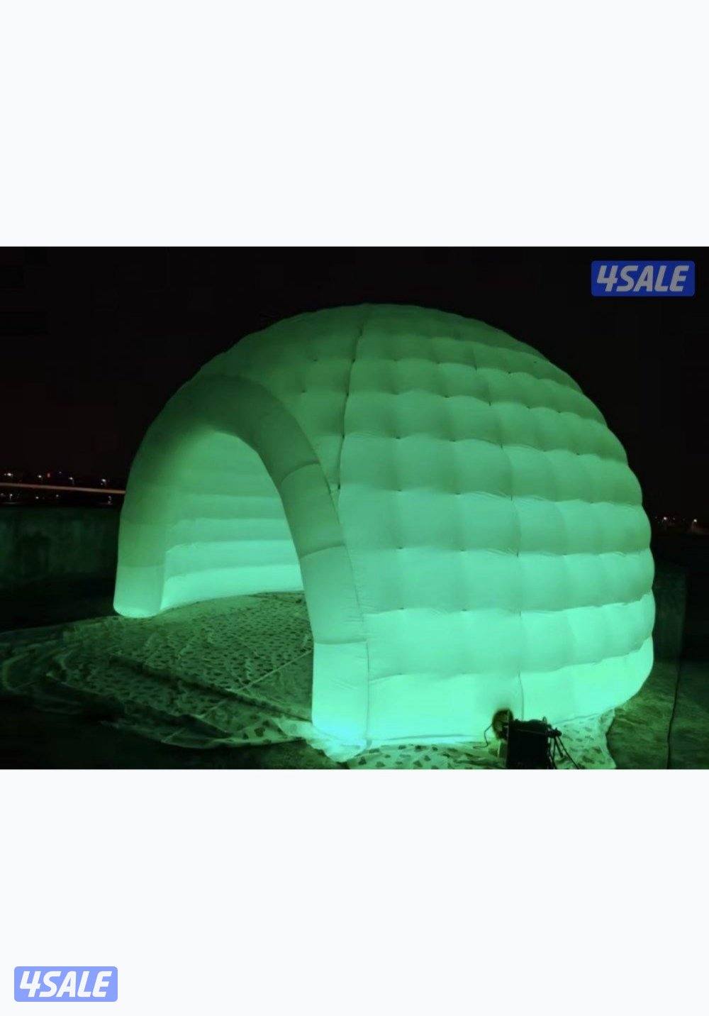 قبة خيمة هوائية مع منفاخ الهواء الحجم 4.5mlx4mWx2.8mH0